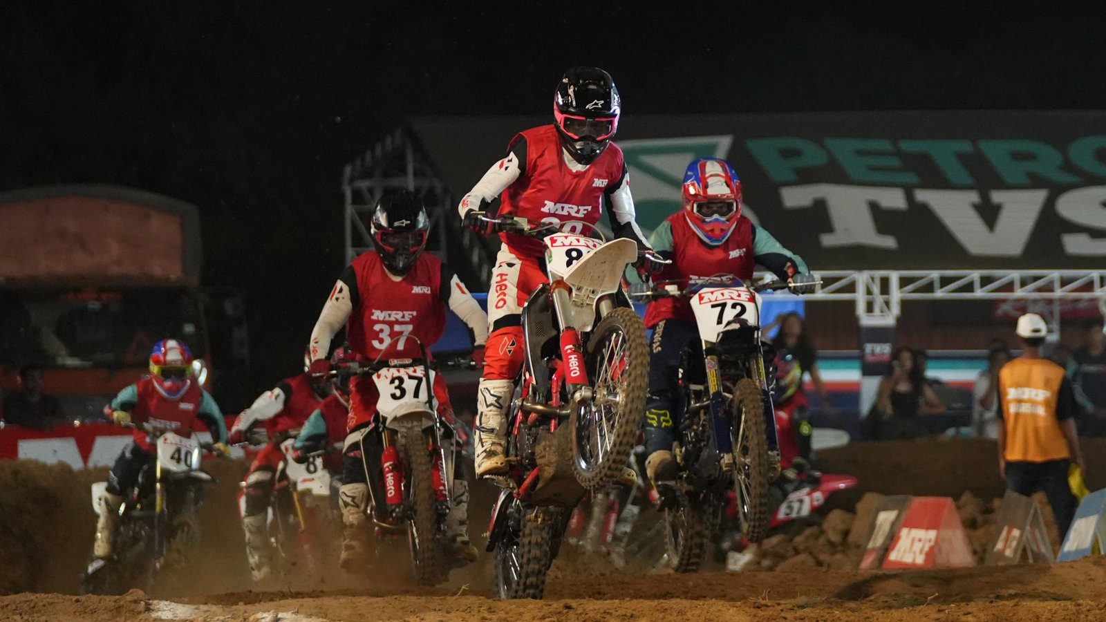 Motocross holeshot, MRF championship